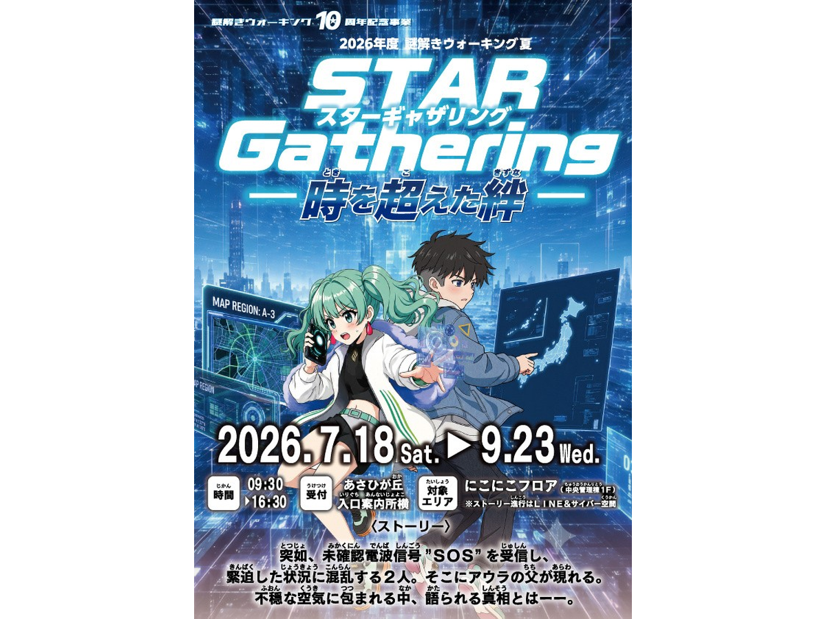 謎解きウォーキング10周年記念事業