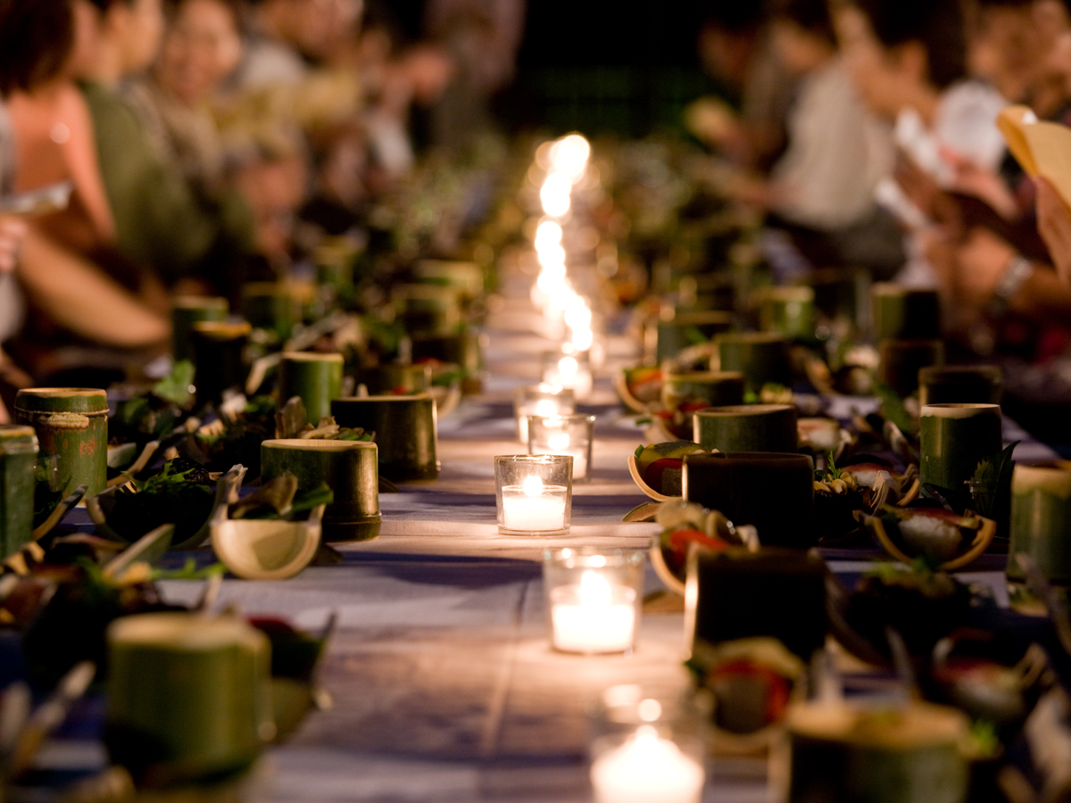 香嵐渓月見の会